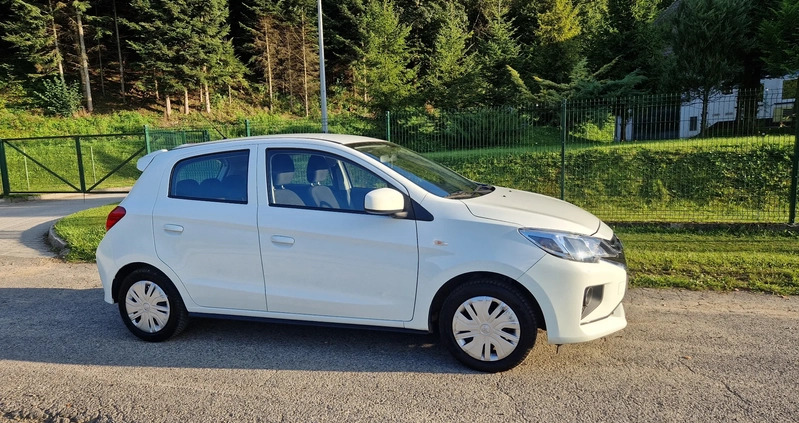 Mitsubishi Space Star cena 36000 przebieg: 34000, rok produkcji 2021 z Ciechanowiec małe 407